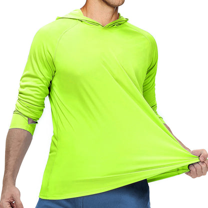 UV Protection Hooded Slim Fit Sun Protection Clothing Fishing Suits UPF50