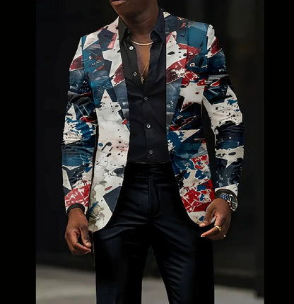 Casual All-match Dark Men's Coat