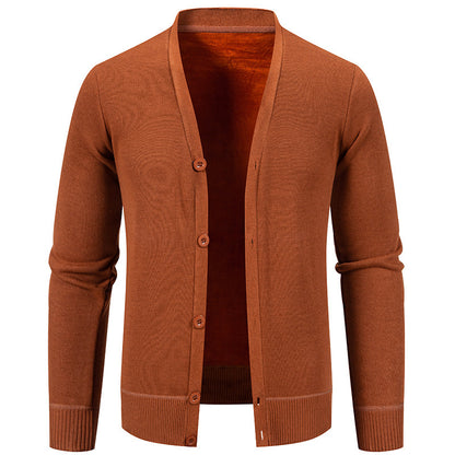 Simple, versatile warm knit sweater