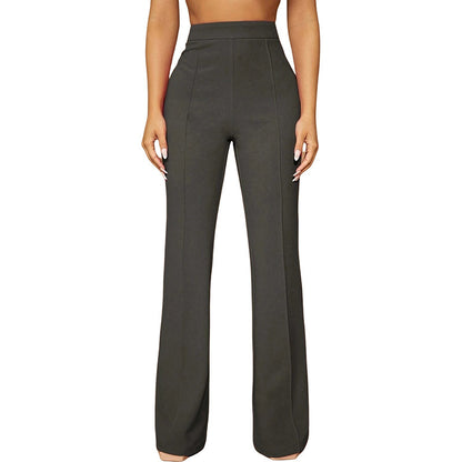 High Waist All-matching Fashion Business Commute Fall Women's Clothing Casual Business Pants Trousers