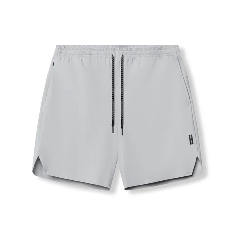 Men's Seamless Sports High-grade Multi-bag Quick-drying Knee Length Pants