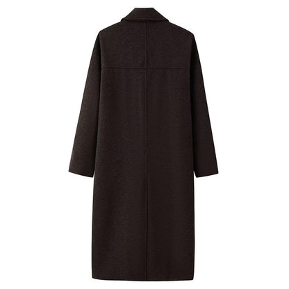 Double wool coat for women