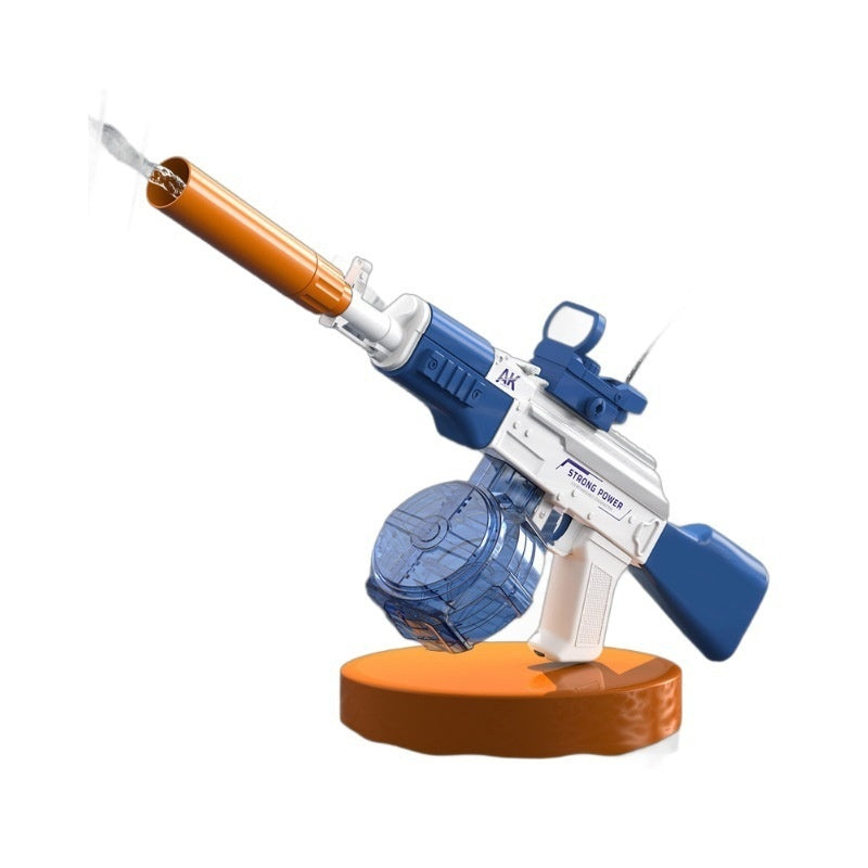 AK47 Electric Water Gun Fully Automatic Shooting Game Beach Entertainment Outdoor Beach Pool Gun Toys For Children Gift