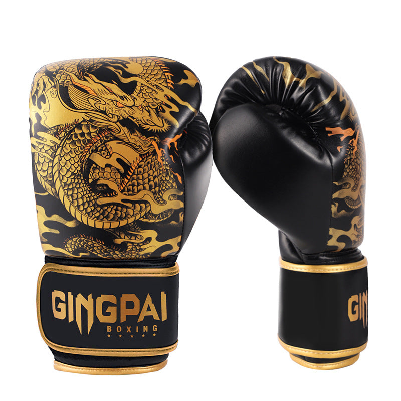 Professional Men's Sanda Fight Training Boxing Gloves