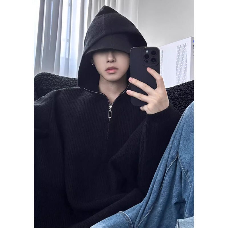 High-grade Knitted Baggy Coat Sweater