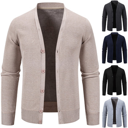 Simple, versatile warm knit sweater