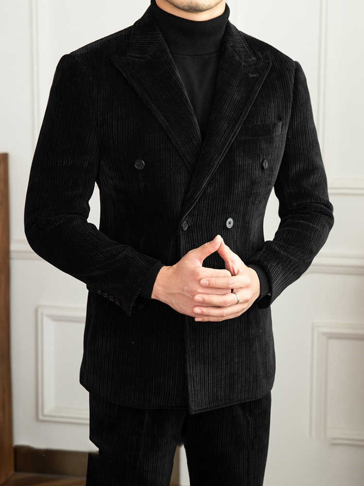 Luxury Double Suit for Autumn and Winter