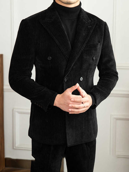 Luxury Double Suit for Autumn and Winter