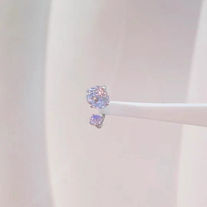 Ear Bone Stud Horseshoe Ring Earrings