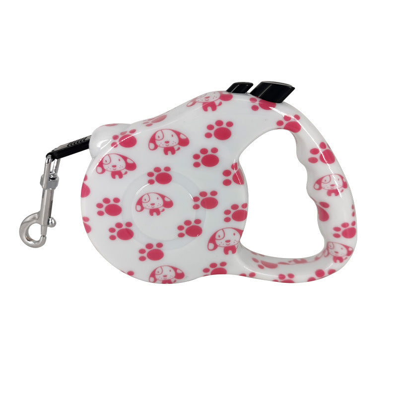Multi-color Printing Pet Automatic Telescopic Tractor