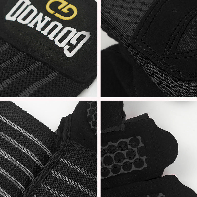 Lengthened Exercise Breathable And Wearable Fitness Gloves