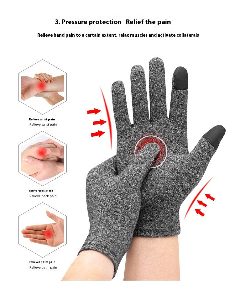 Exercise Workout Training Protective Hand Climbing Riding Pressure Gloves Touch Screen