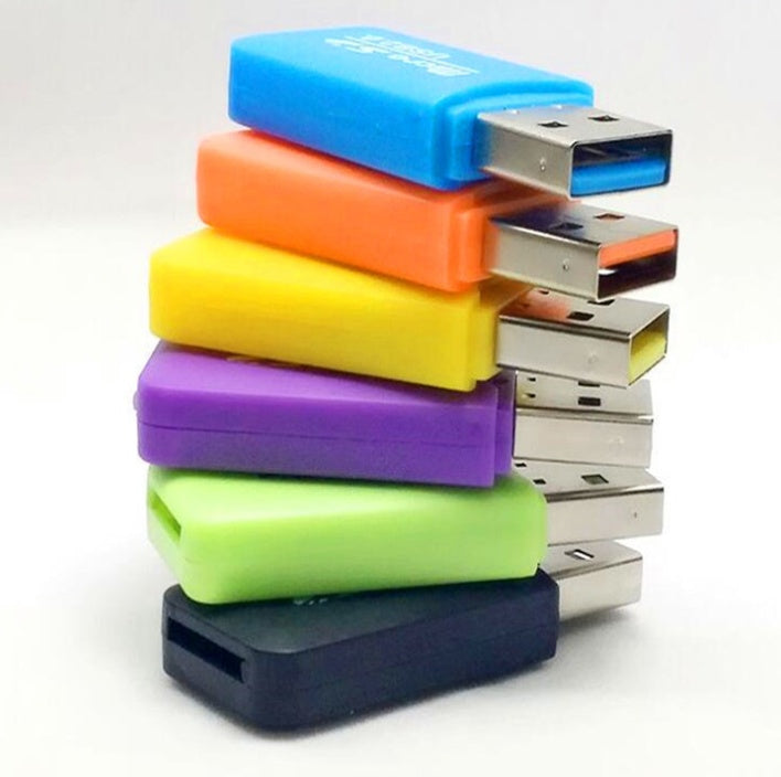 Mini USB TF card reader