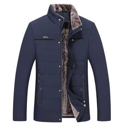 Sweetened cotton clothes for middle-aged men. Dad's clothes for autumn/winter.