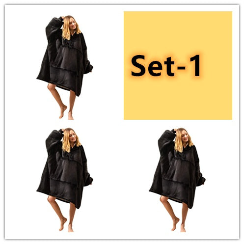 Lazy Pullover TV Blanket Outdoor Cold Clothing