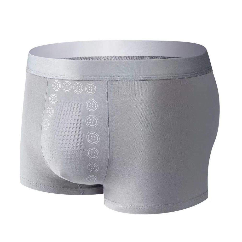 Breathable Bottom Skin-friendly Men's Massage Particles Underwear