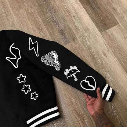 Loose Jacket Coat High Street Hip Hop