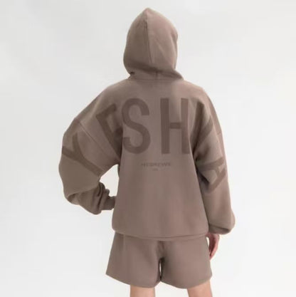 Loose Fashion Men And Women Letter Printing