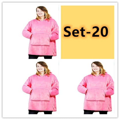 Lazy Pullover TV Blanket Outdoor Cold Clothing