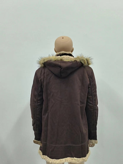Men's Fur Integrated Padded Jacket New Coat