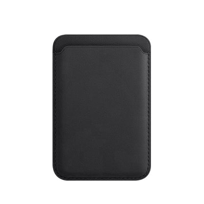 For Magsafe Magsafe Magnetic Luxury Leather Card Holder Wallet Case For 14 Pro Max 13 12 Phone Bag Adsorption Accessories Cover