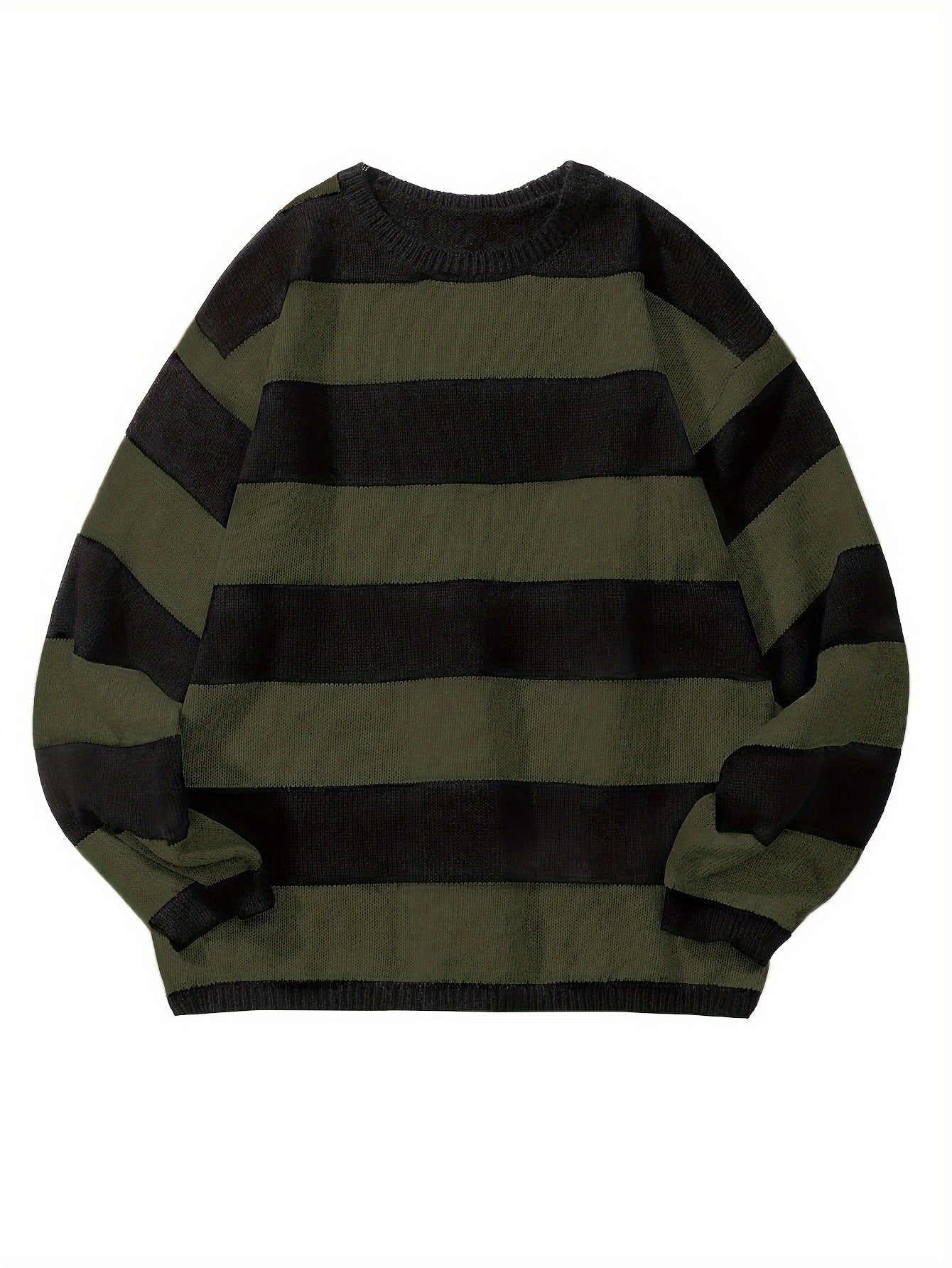 High-quality retro wool sweater, Knitwear Loose American