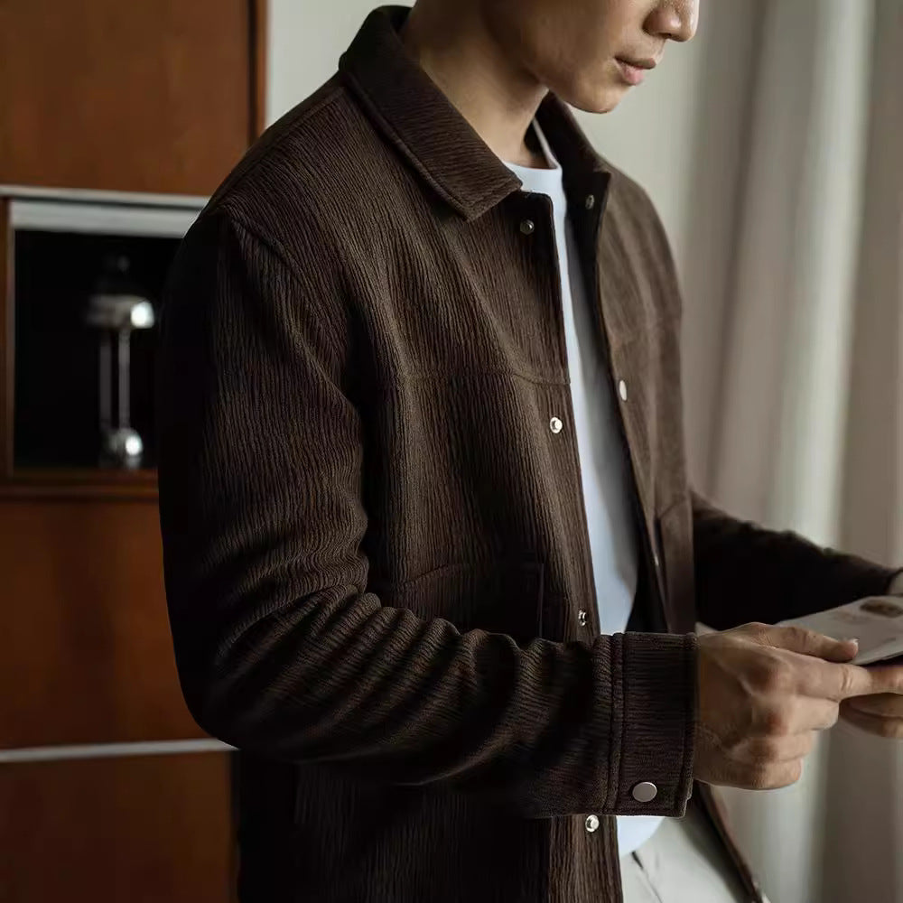 Men's High Texture Jacket for Autumn and Winter - New