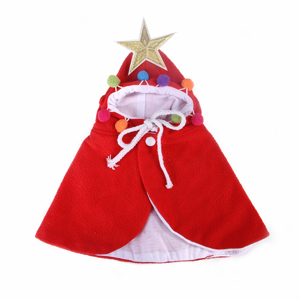 Pet Cat Dog Hat Headgear Scarf Cloak Makeover