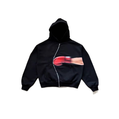 Zipper Cardigan Men's Fashion Hooded Sweatshirt Jacket