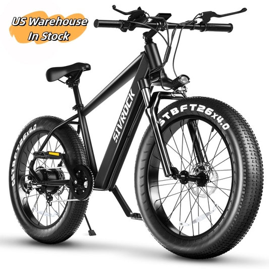 Professional electric bicycle for adults, 26 x 4.0 inch fat tire electric mountain bicycle, 1000W 48V 15Ah motor, e-bike for trail riding, excursion and commute, UL and GCC certified.