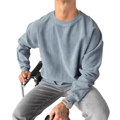 Casual Trends Round Neck Long Sleeve Sweater