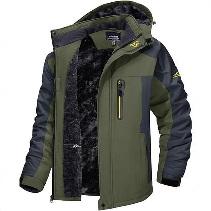 Men's Casual Hooded Warm Cotton Coat