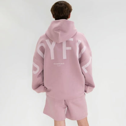 Loose Fashion Men And Women Letter Printing