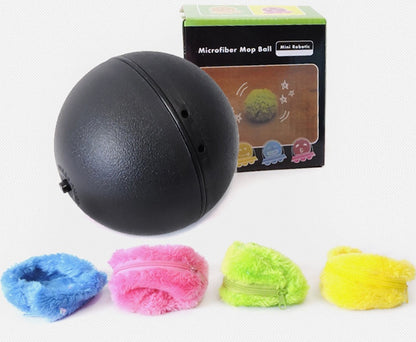 Pet Electric Automatic Plush Ball Toy