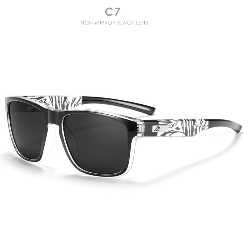 Men's All-match Plastic Real Film Polarized Sunglasses