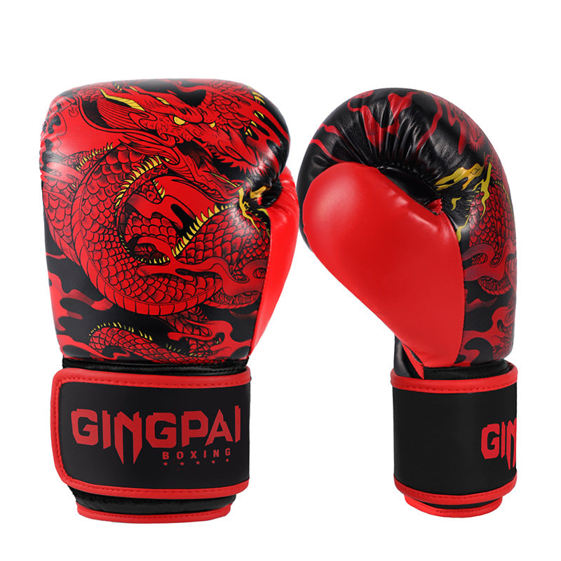 Professional Men's Sanda Fight Training Boxing Gloves