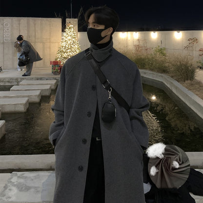 Men's Double-sided Cashmere Coat Thickened