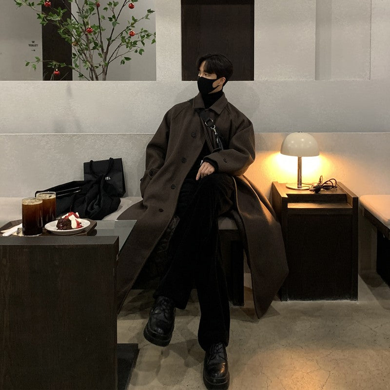Men's Double-sided Cashmere Coat