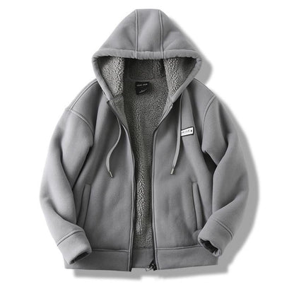 Polar Fleece Winter Men's Fleece-lined Thickened Jacket
