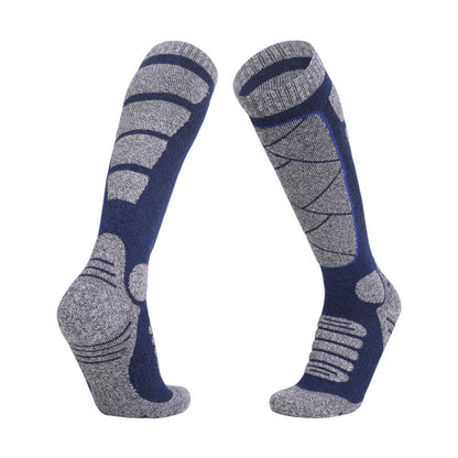 Women's Autumn and Winter Warm Outdoor Sports Socks Terry Sock