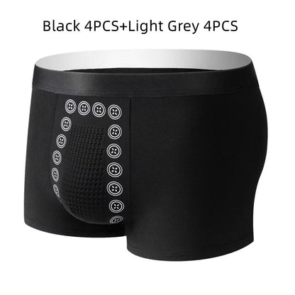 Breathable Bottom Skin-friendly Men's Massage Particles Underwear