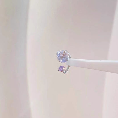 Ear Bone Stud Horseshoe Ring Earrings