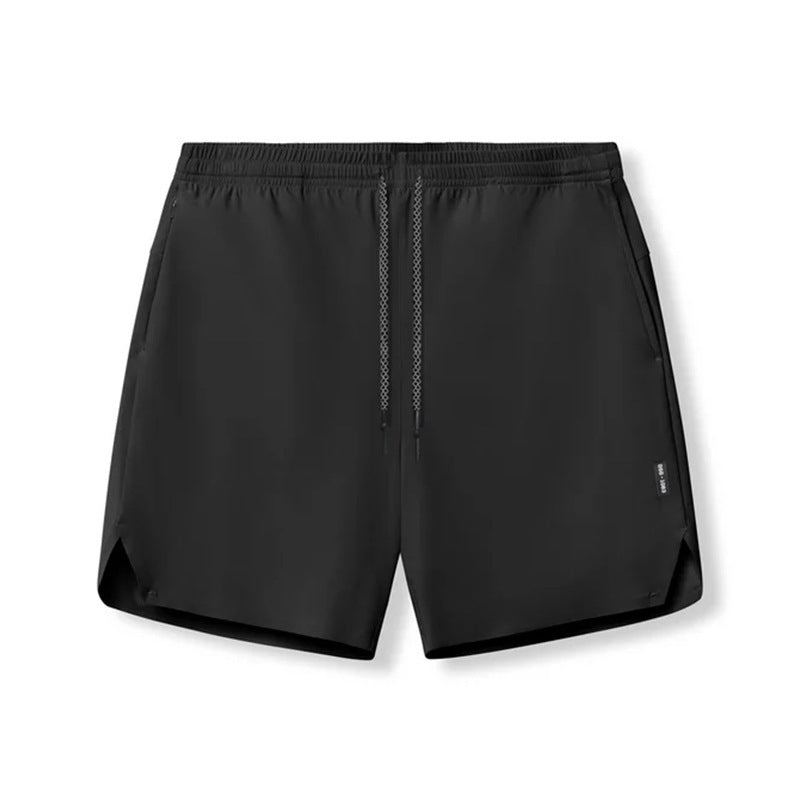 Men's Seamless Sports High-grade Multi-bag Quick-drying Knee Length Pants