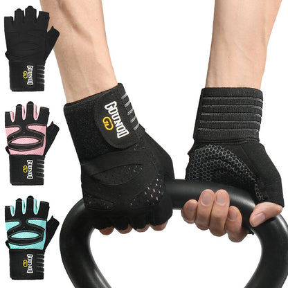 Lengthened Exercise Breathable And Wearable Fitness Gloves