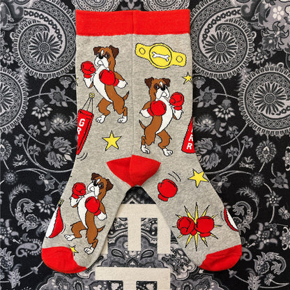 Half Medium Funny Hot Dog Dachshund
