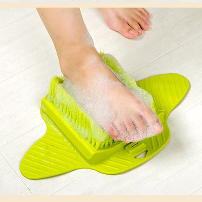 Hanging Sucker Foot Cleaning Brush Foot Grinding Device Bath Foot Rubbing Board Foot Washing Device Massage Foot