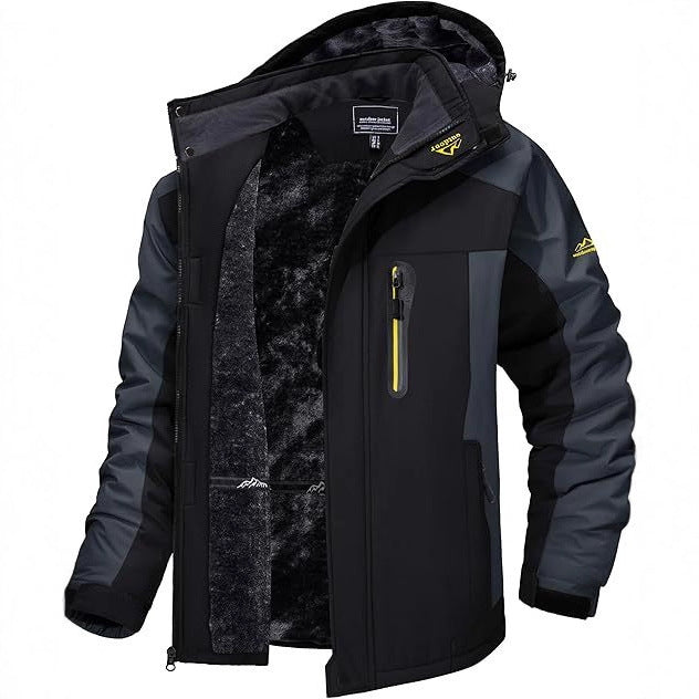 Men's Casual Hooded Warm Cotton Coat