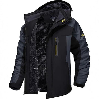 Men's Casual Hooded Warm Cotton Coat