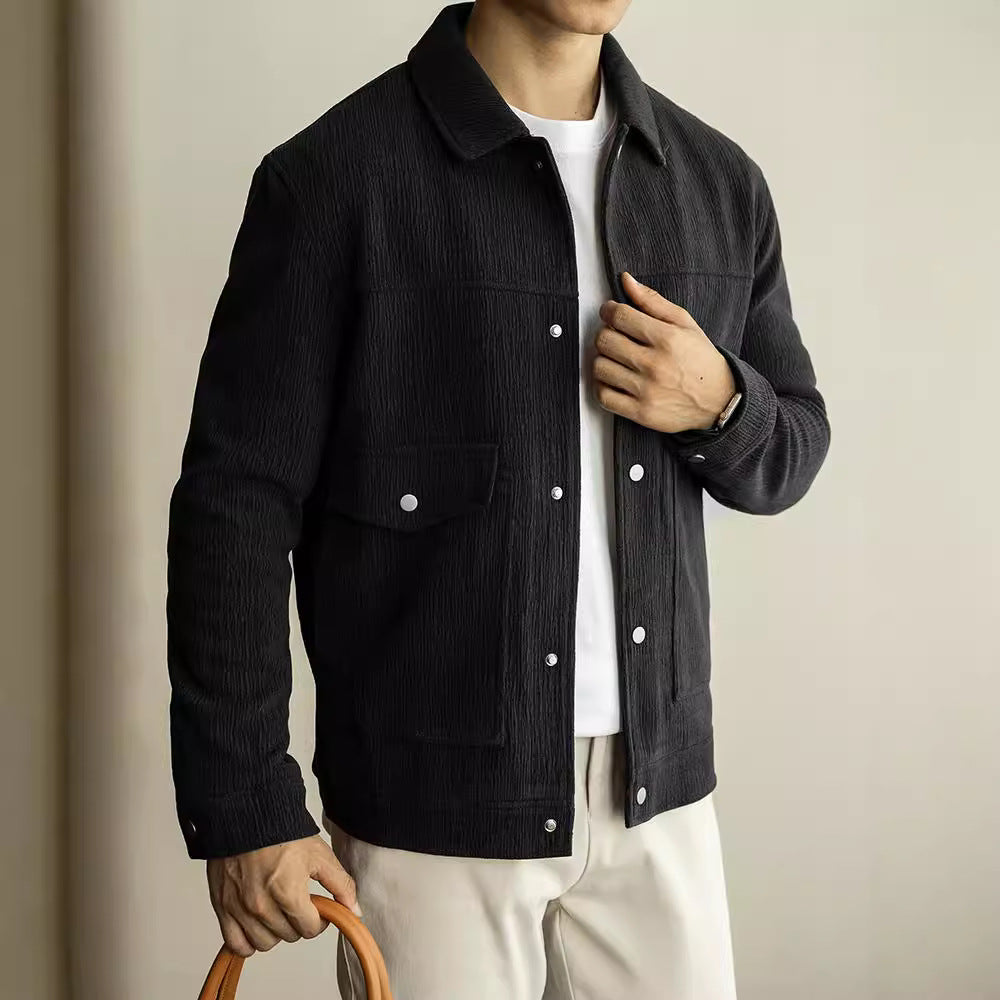 Men's High Texture Jacket for Autumn and Winter - New