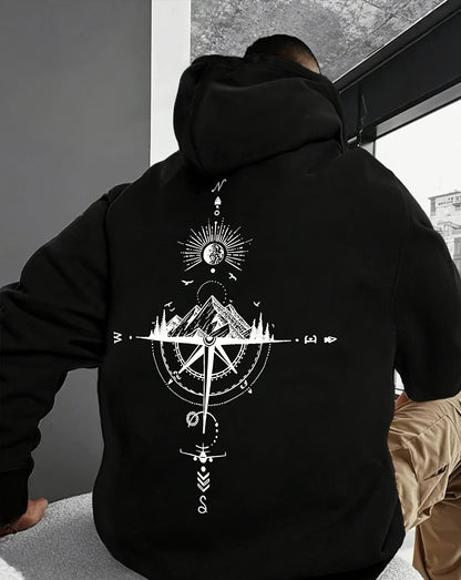 Autumn And Winter Trendy Casual Drawstring Hoodie